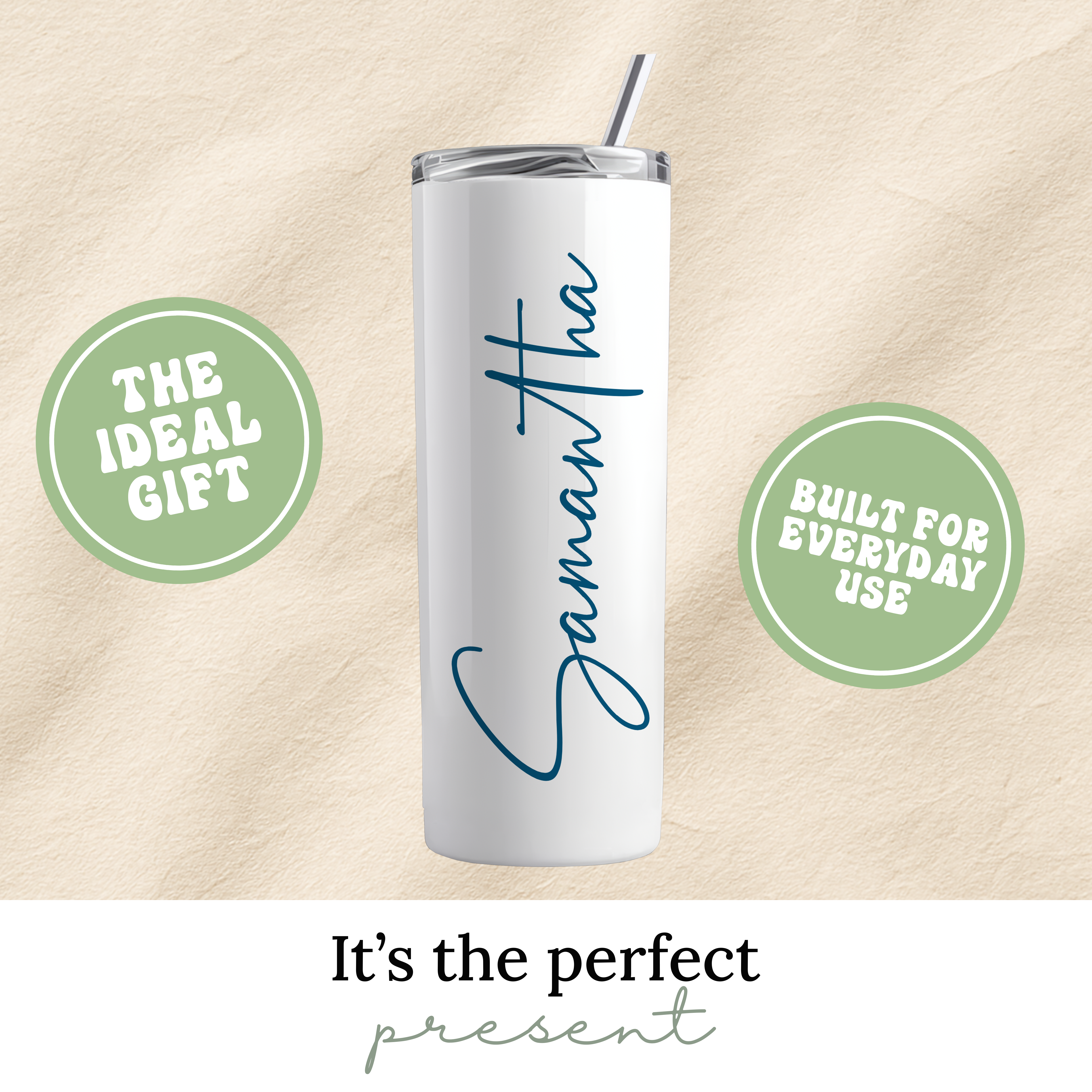 Personalized Floral Nurse Tumbler