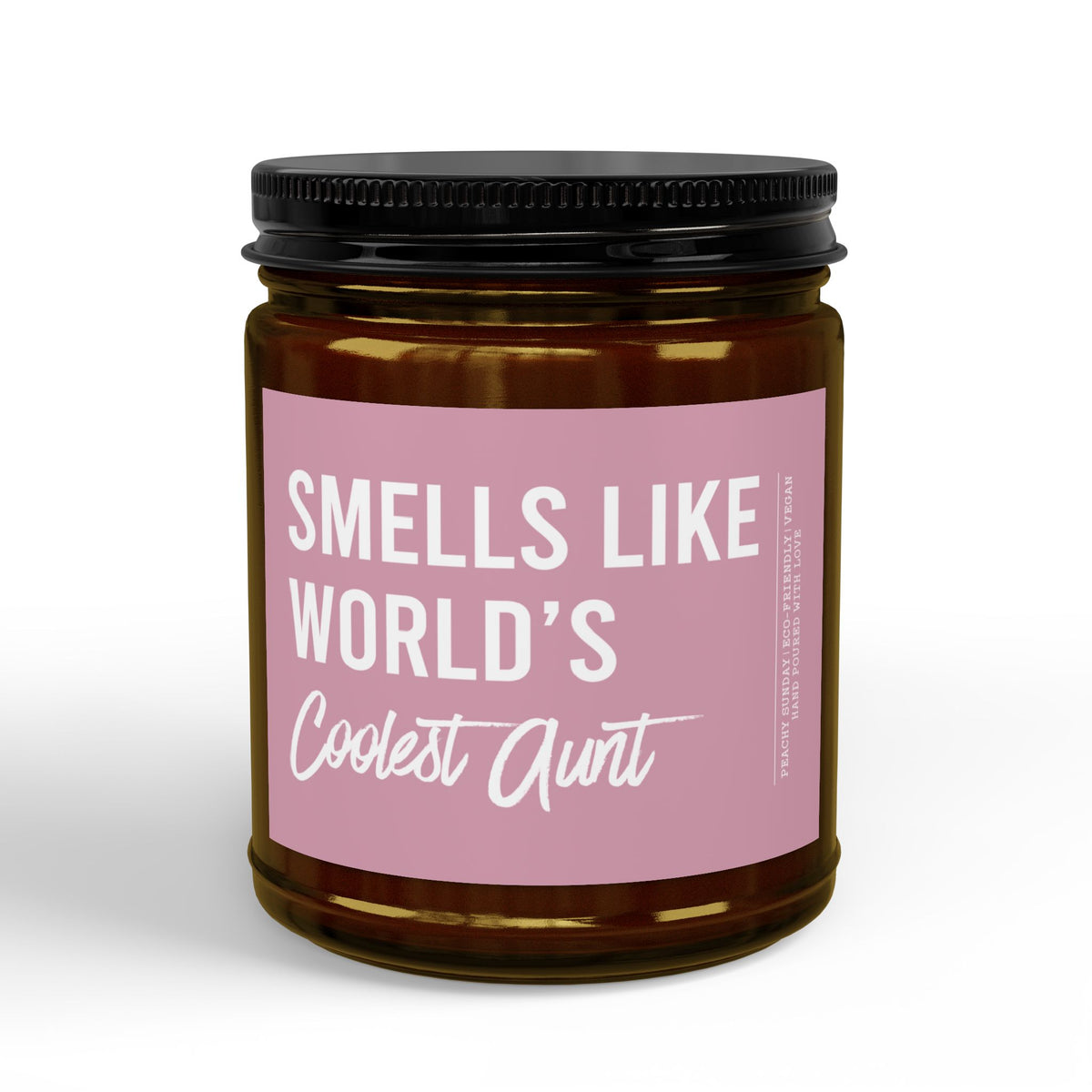 Bougie « Sent comme la tante la plus cool du monde »