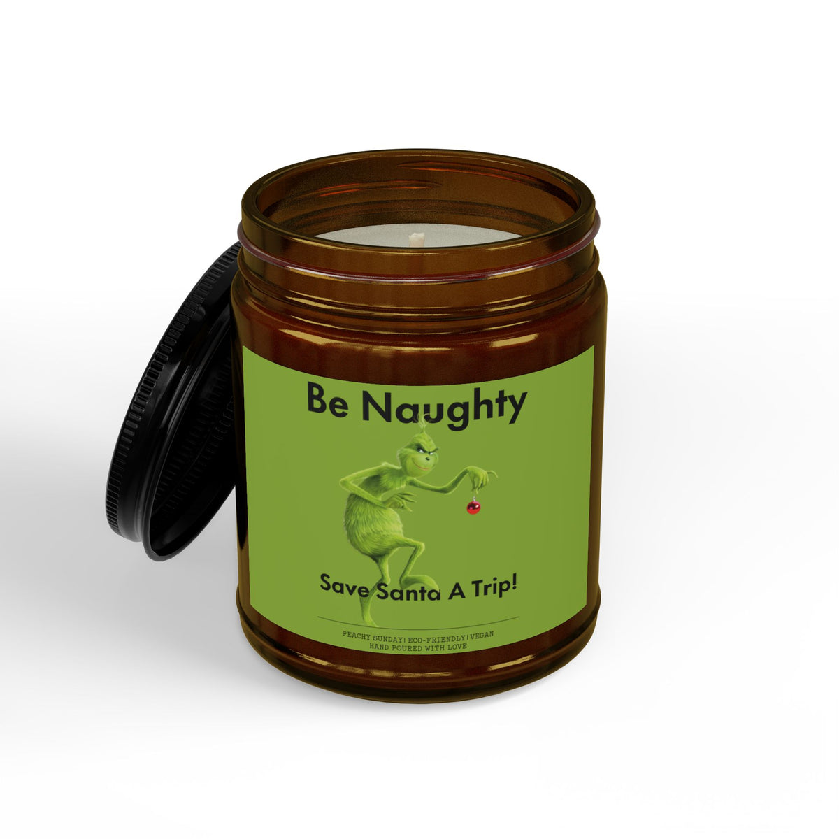 Be Naughty Save Santa A Trip Candle