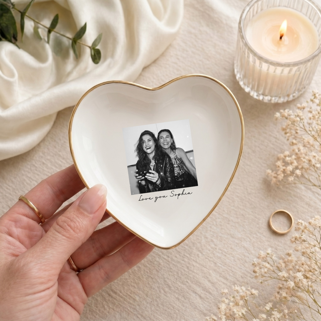 Personalised Photo Ring Dish