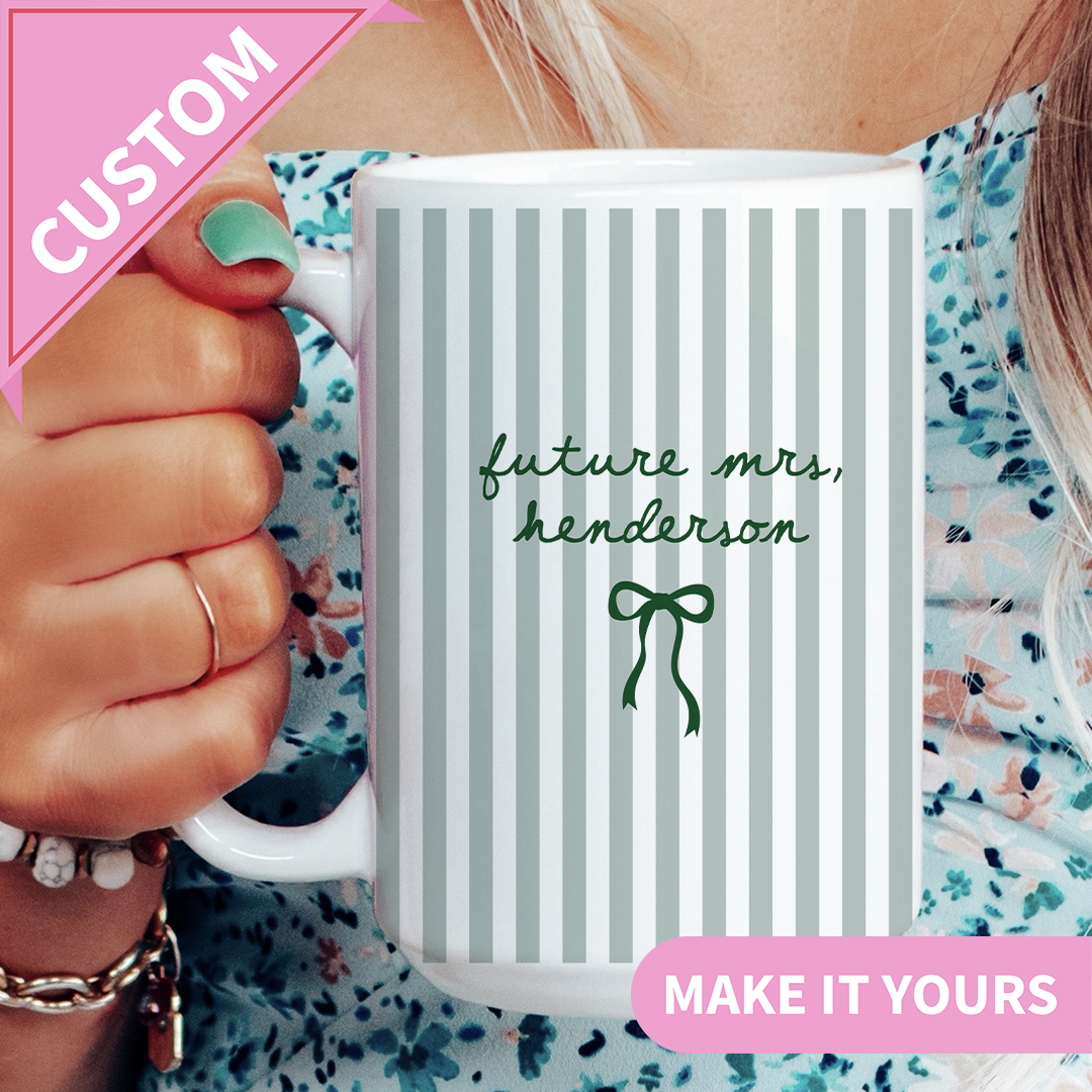 Personalized Future Mrs Mug