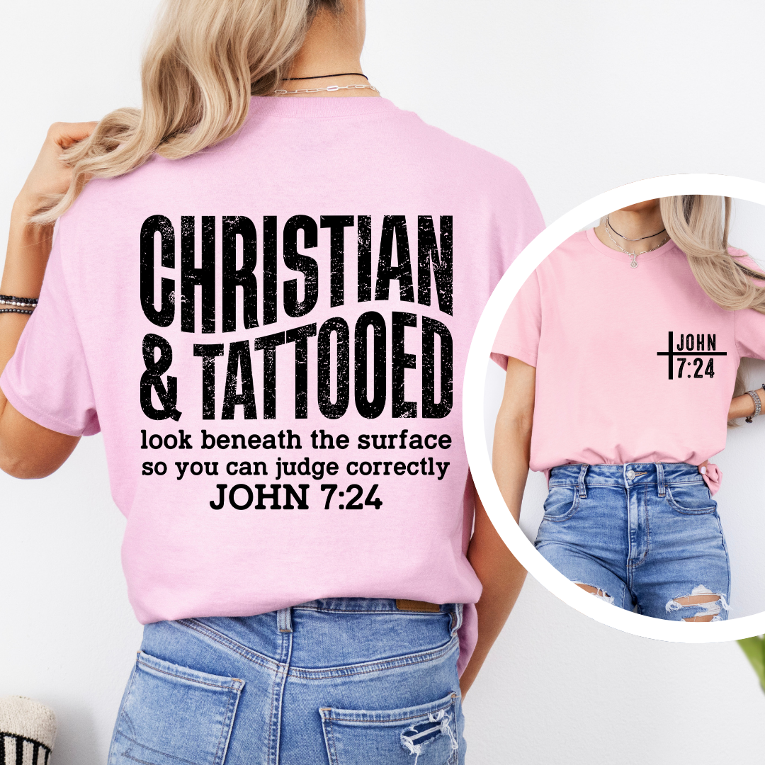 Christian & Tattooed Look Beneath The Surface Tee