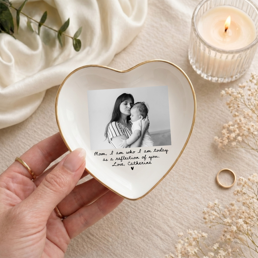 Personalized  Mother of The Bride Ring Dish