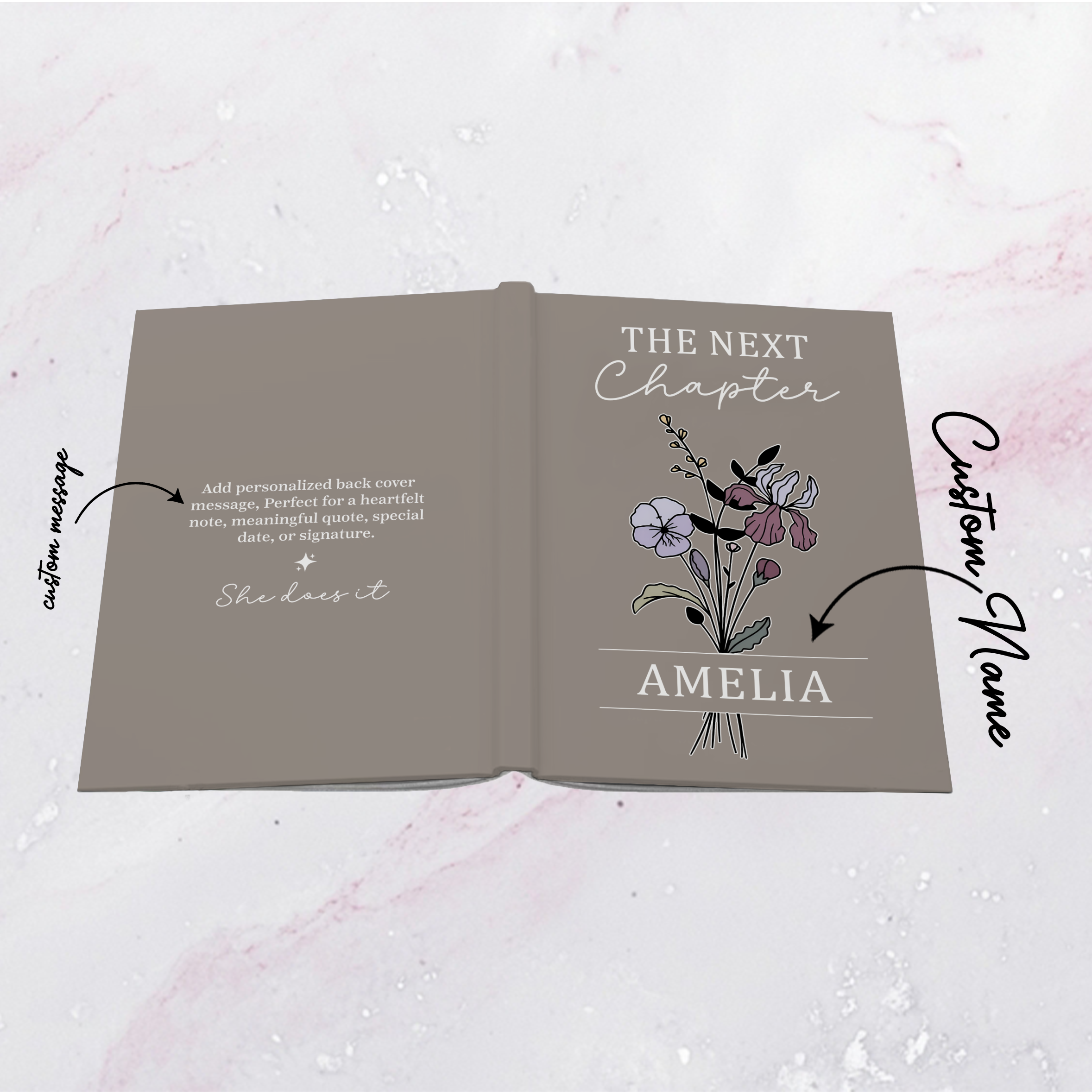 Personalized The Next Chapter Journal