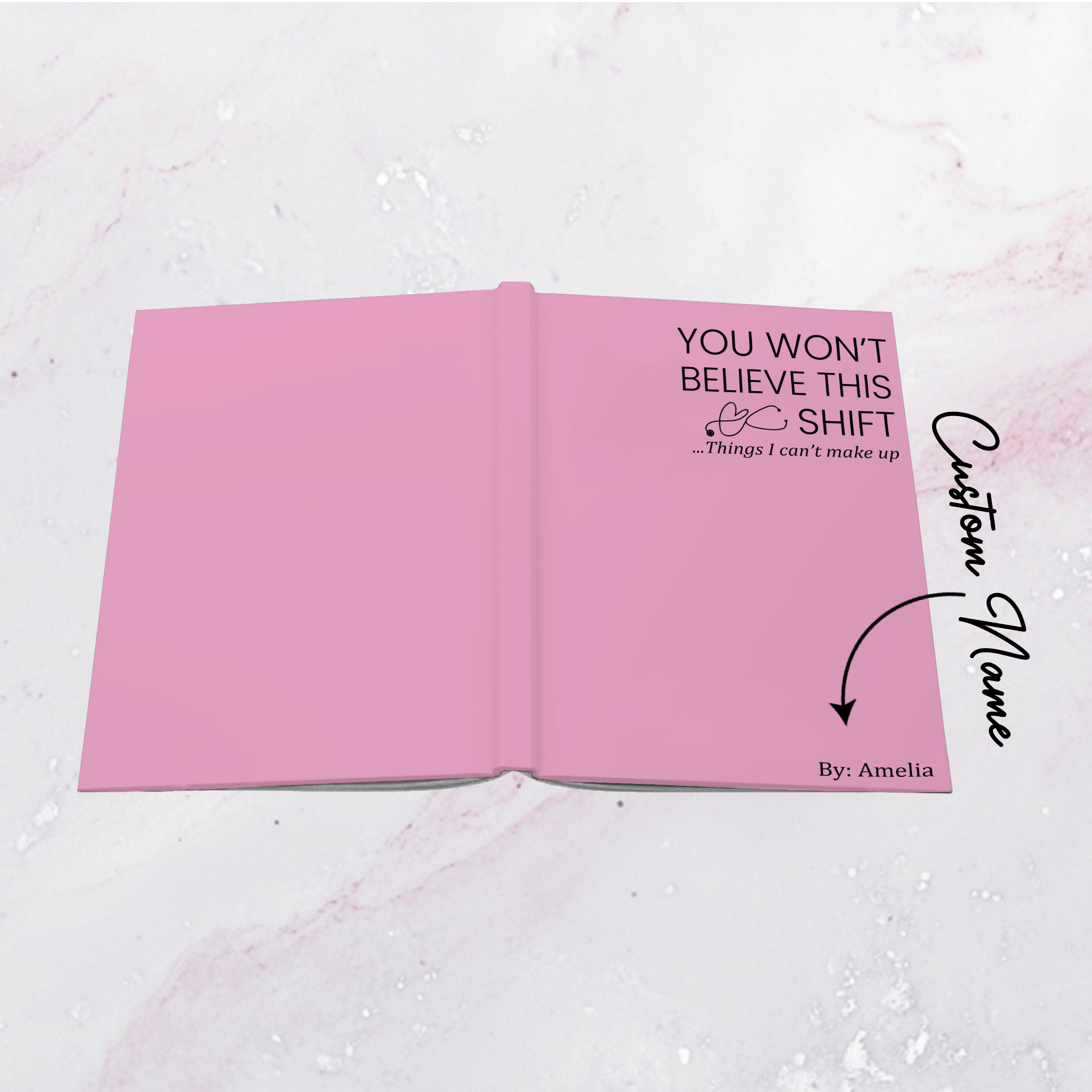 Personalized Name Nurse Journal Journal