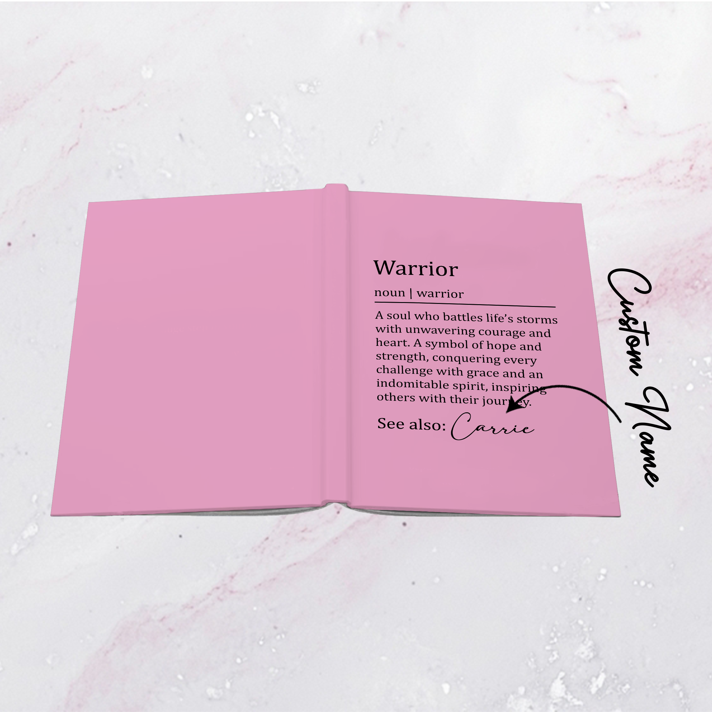 Personalized Warrior Journal