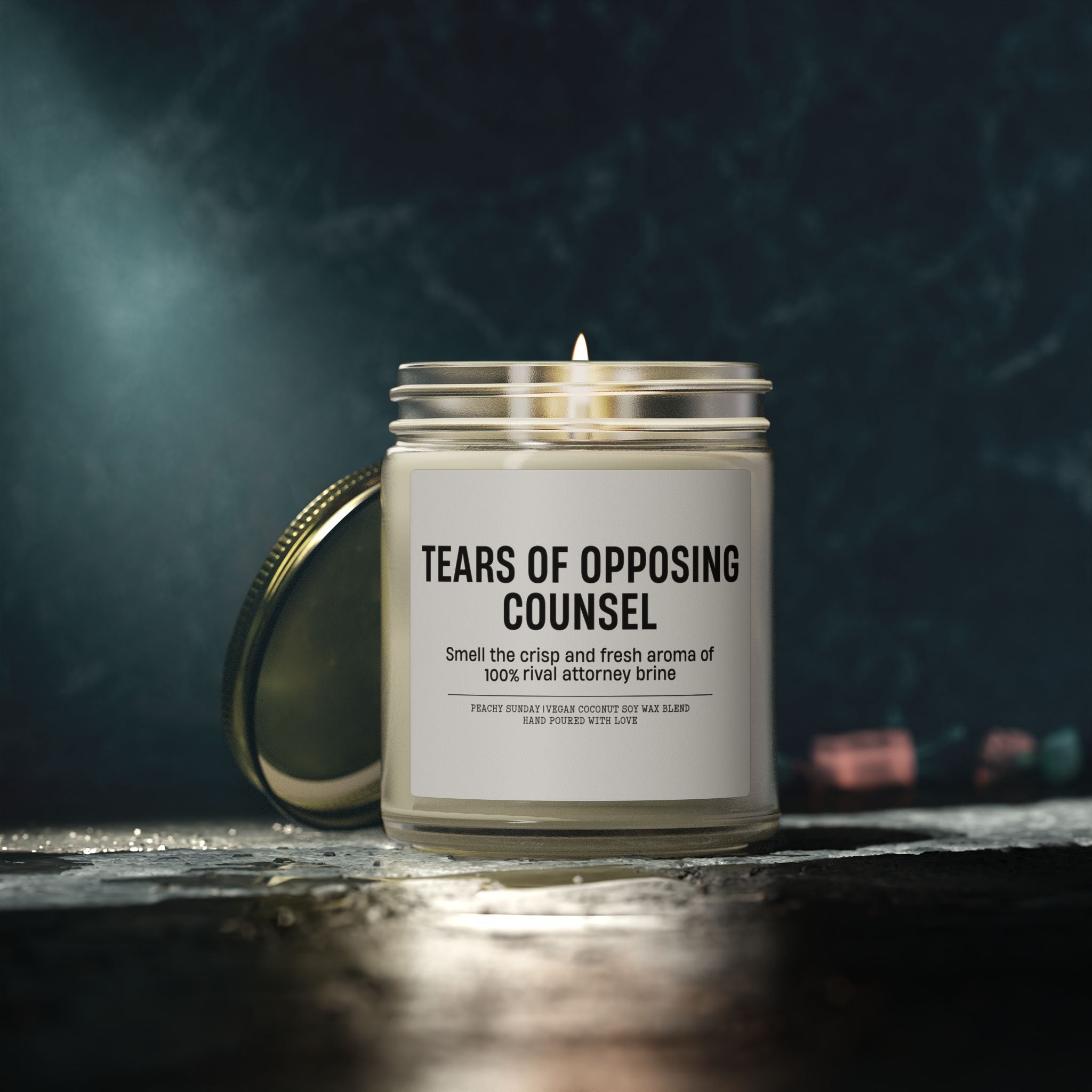 Tears Of Opposing Counsel Candle