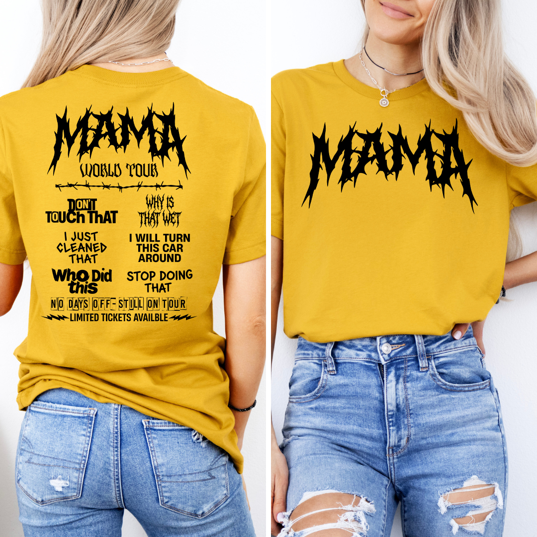 Mama World Tour Tee