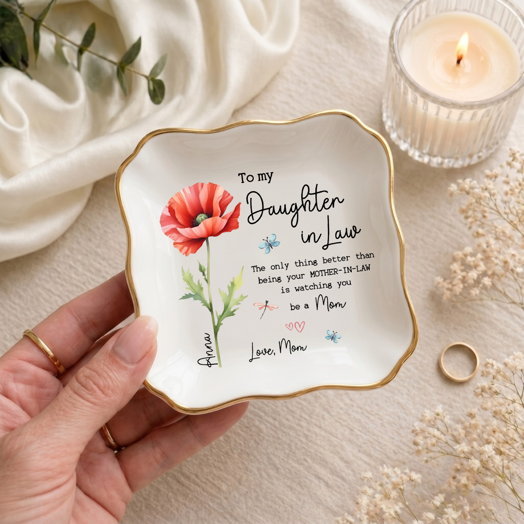 Personalized The Only Thing Better New Mom Ring Dish