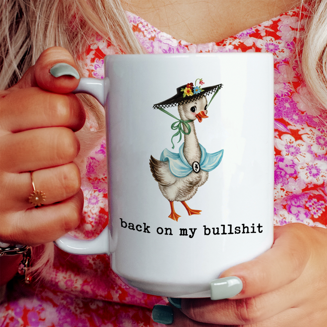 Back On My Bulls-it Mug