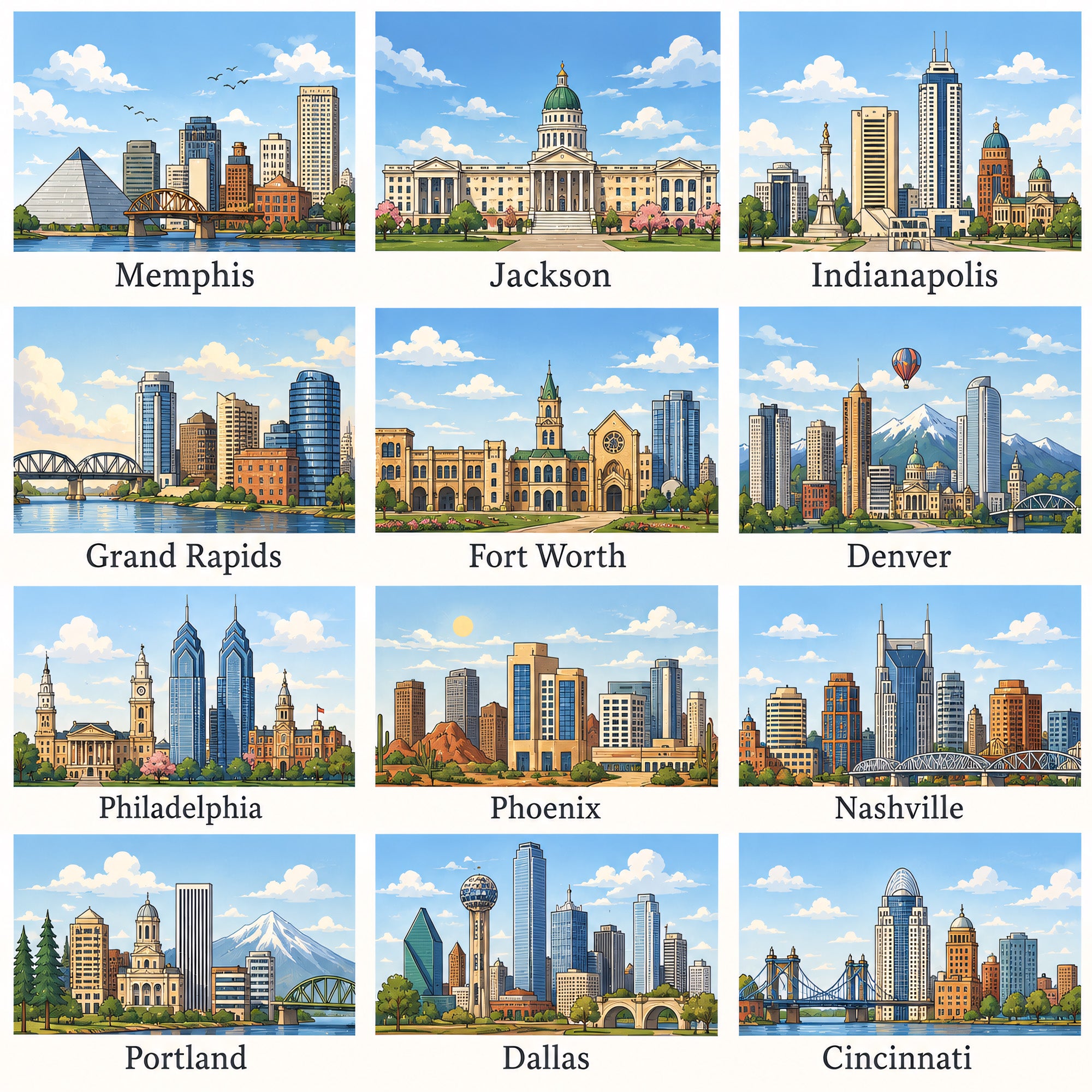 Personalisierte Skyline-Ring-Schale