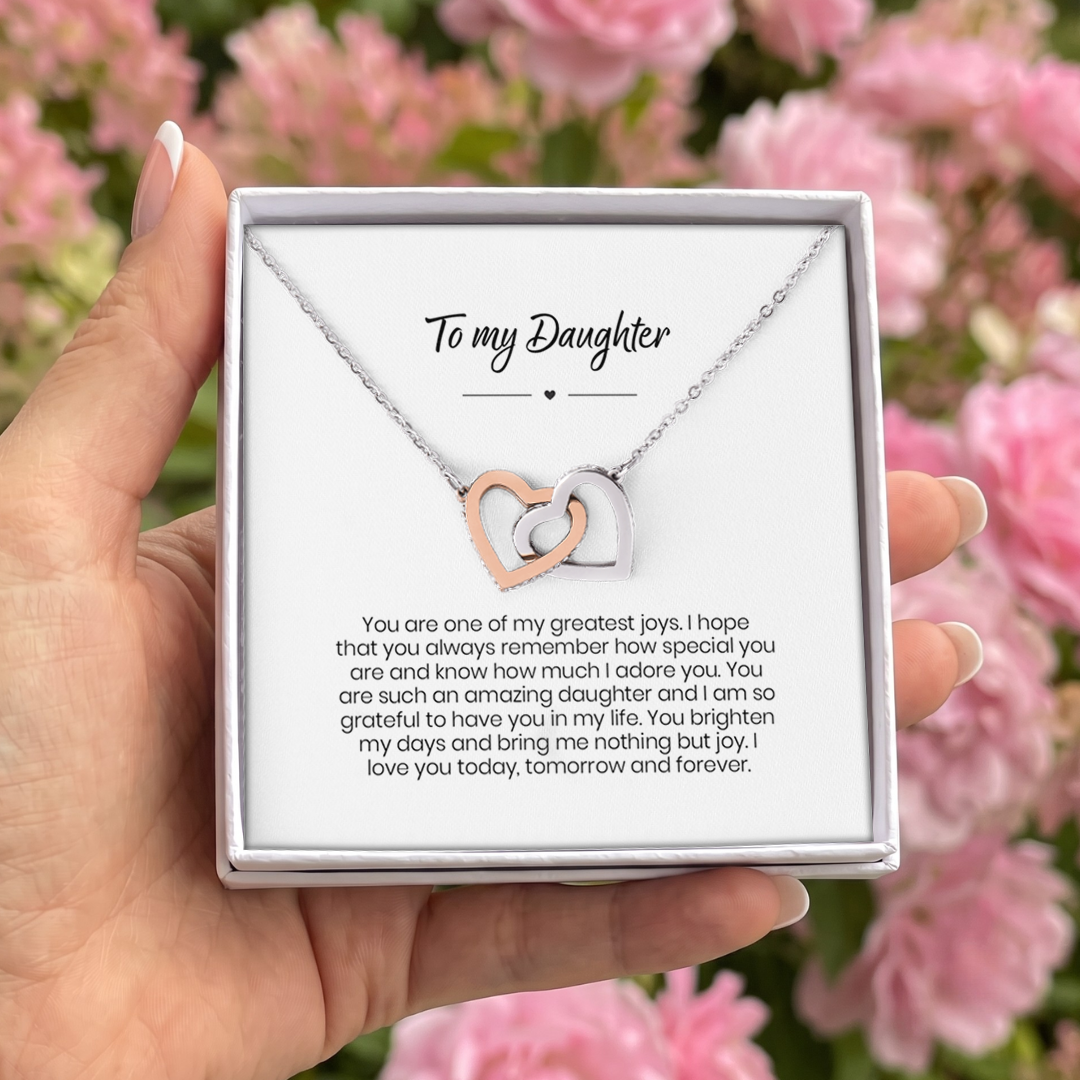 To My Daughter Necklace