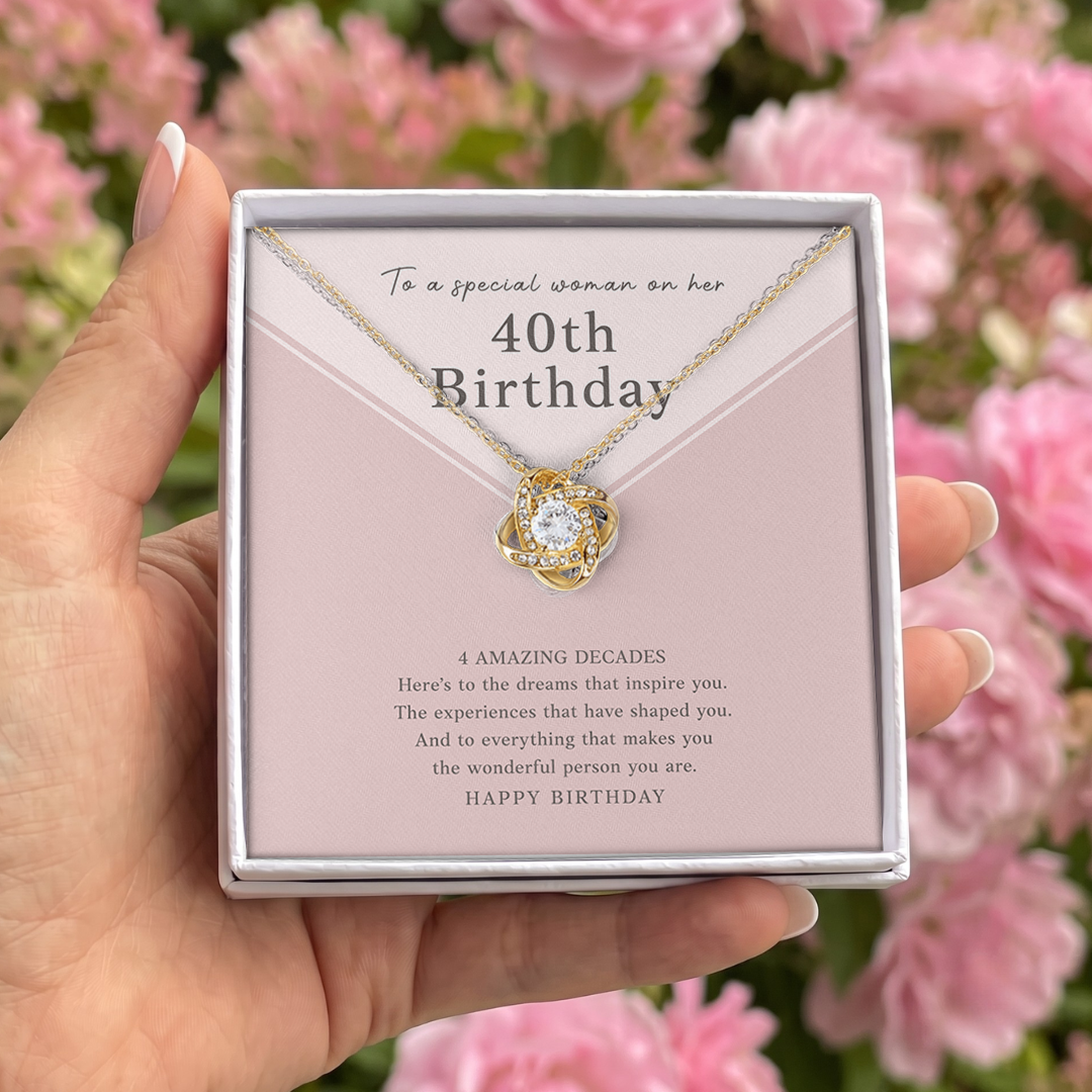 On Her 40th Birthday Jewelry