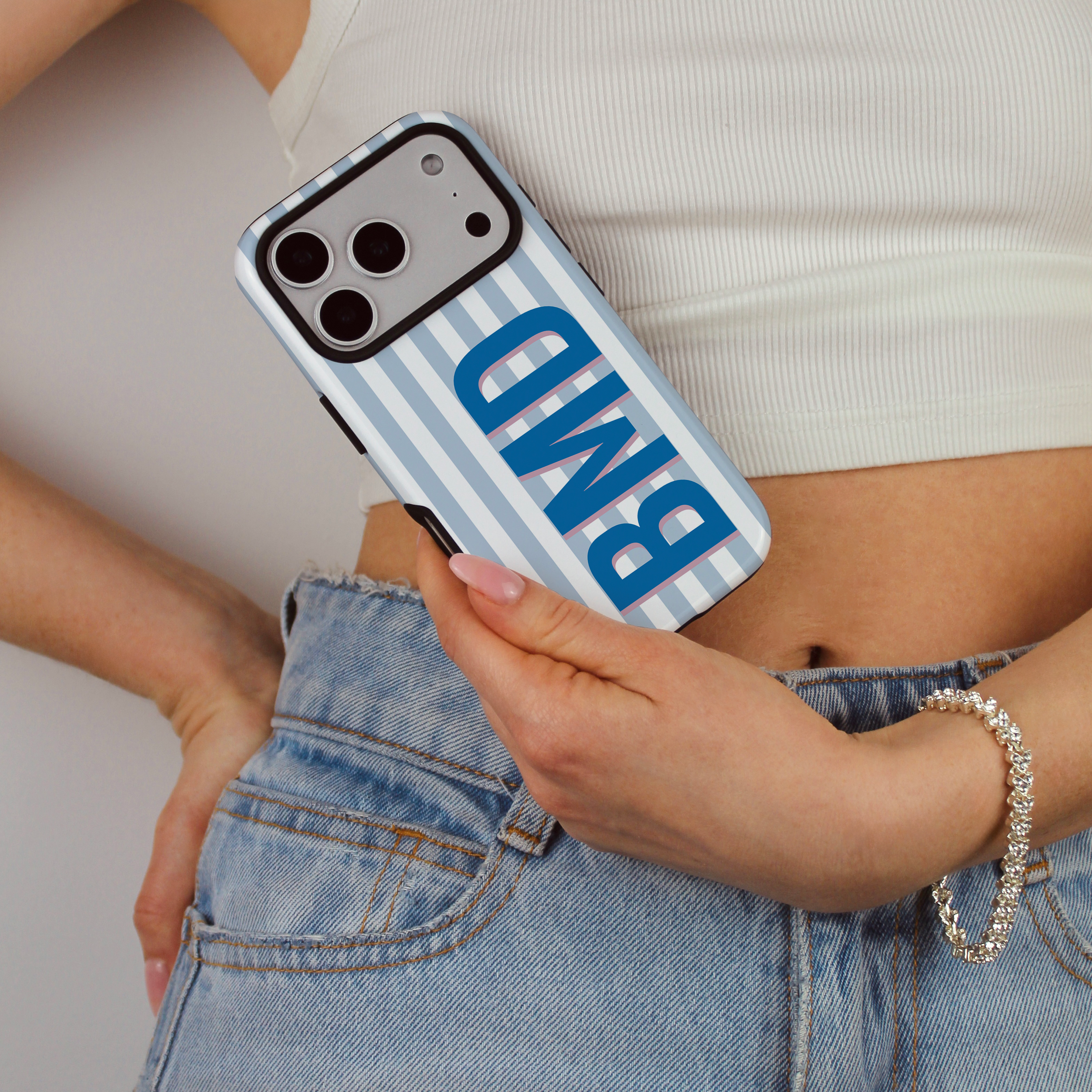 Custom Monogram Initials Phone Case