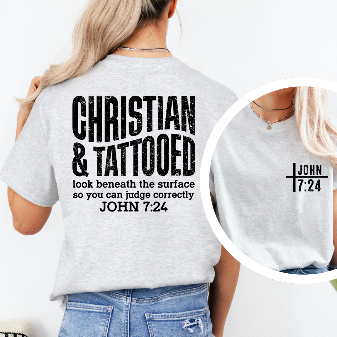 Christian & Tattooed Look Beneath The Surface Tee