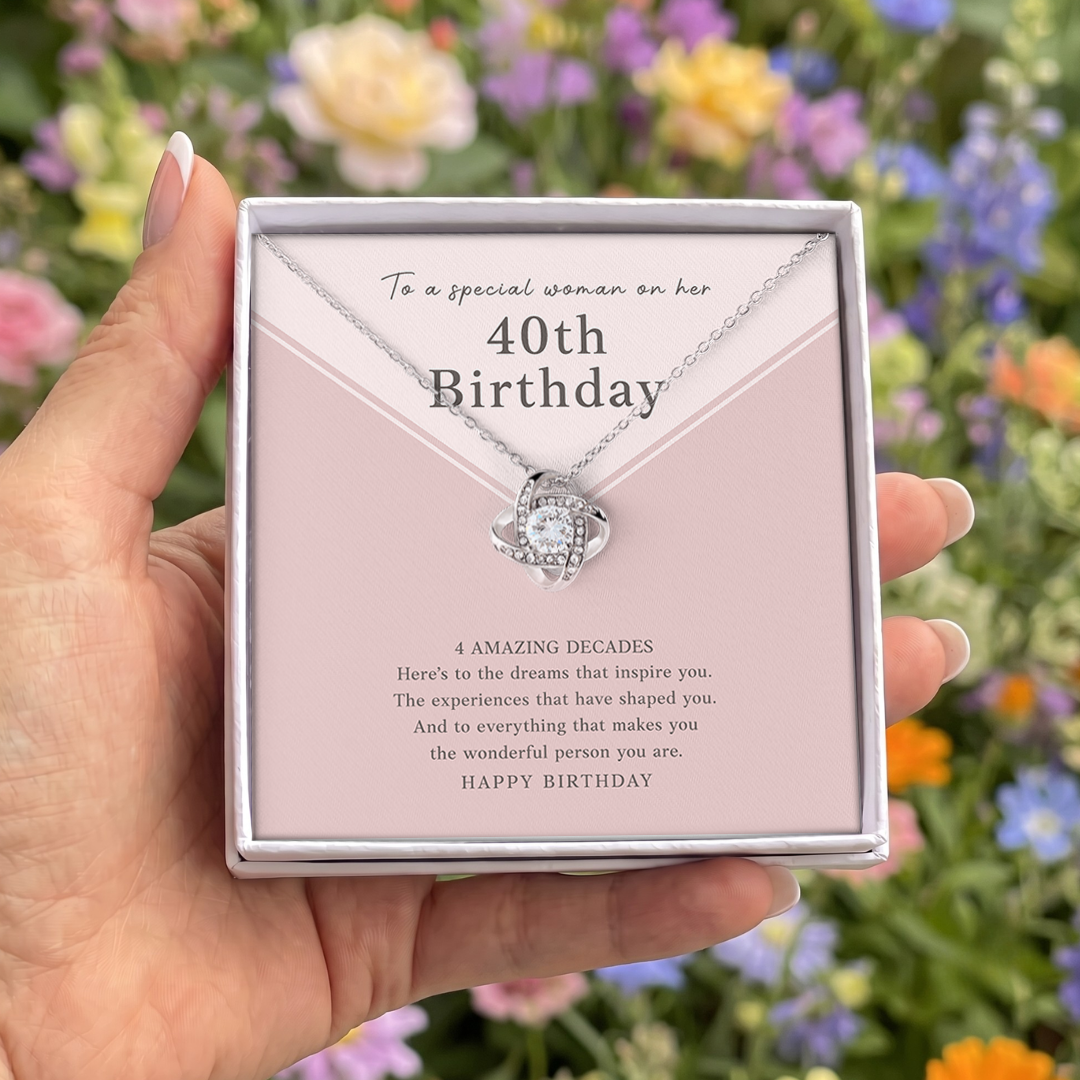 On Her 40th Birthday Jewelry