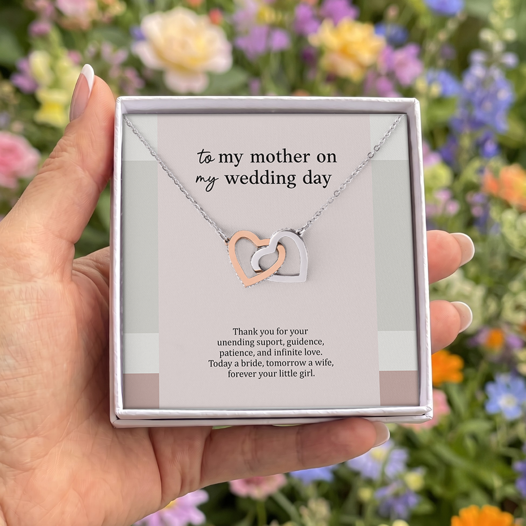 To My Mother On My Wedding Jewelry