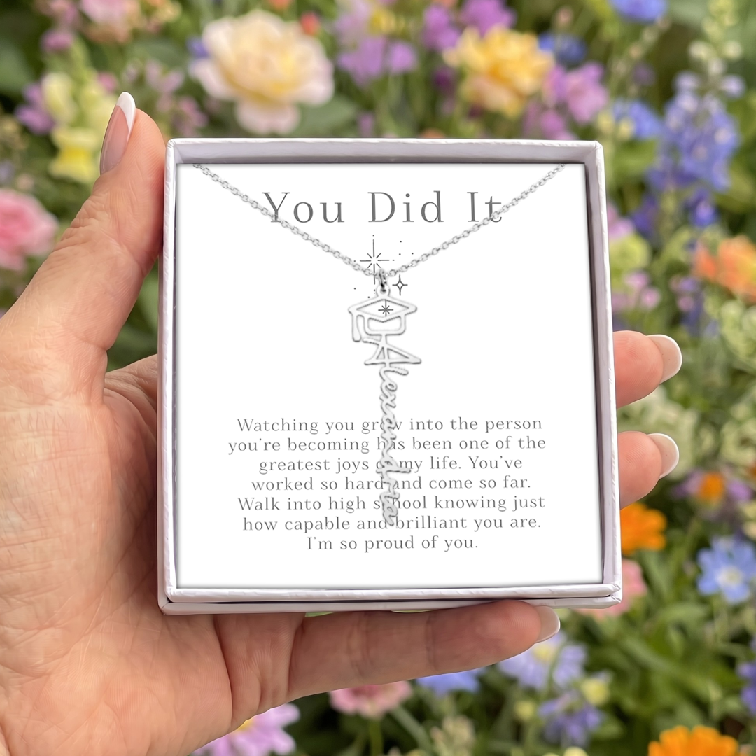 Personalized 8th Grade Graduate Jewelry
