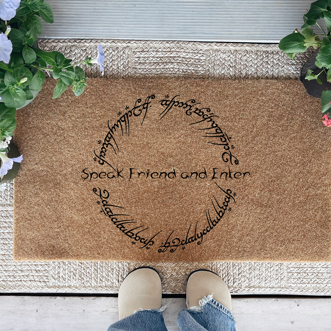 Speak Friend And Enter Doormat