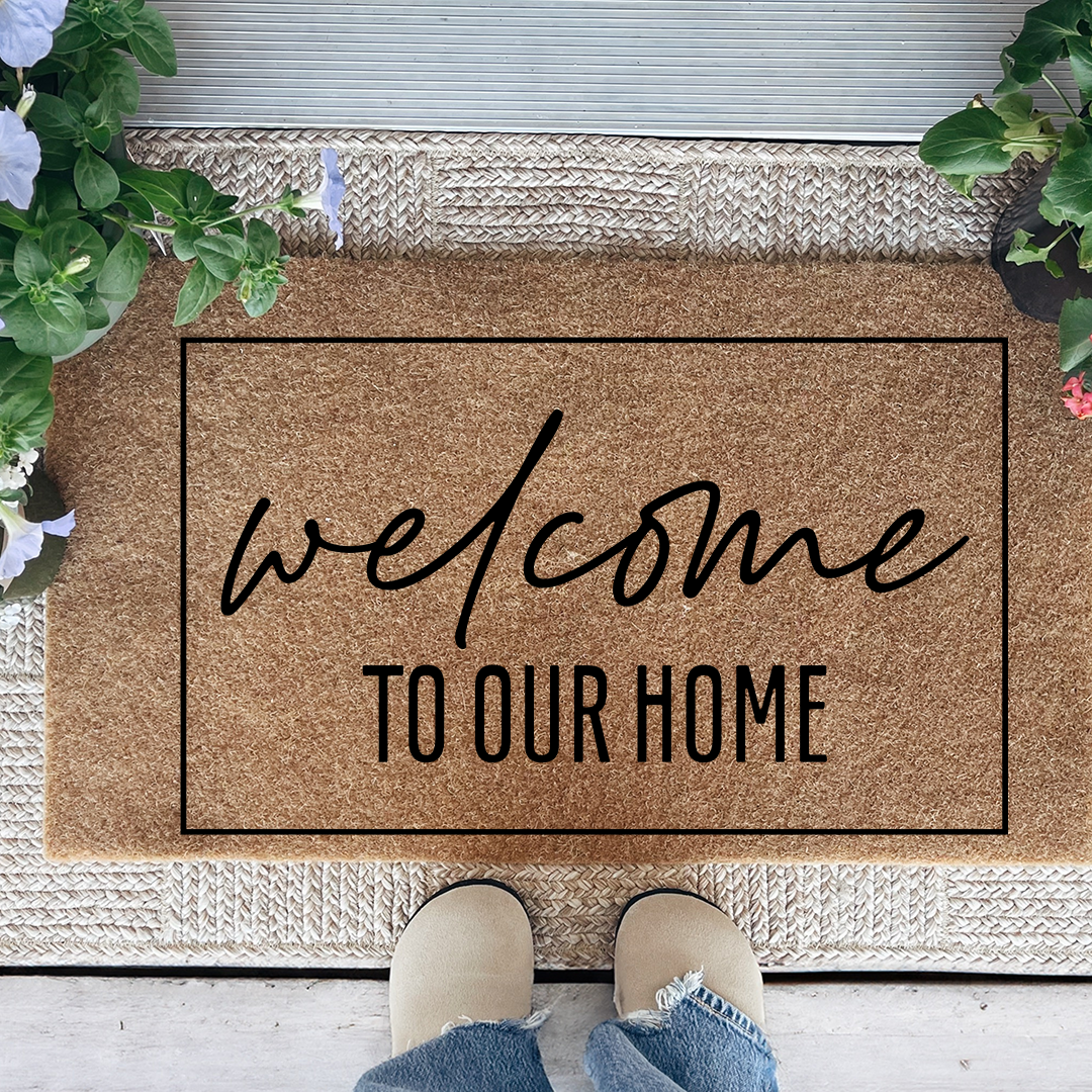 Welcome To Our Home Doormat