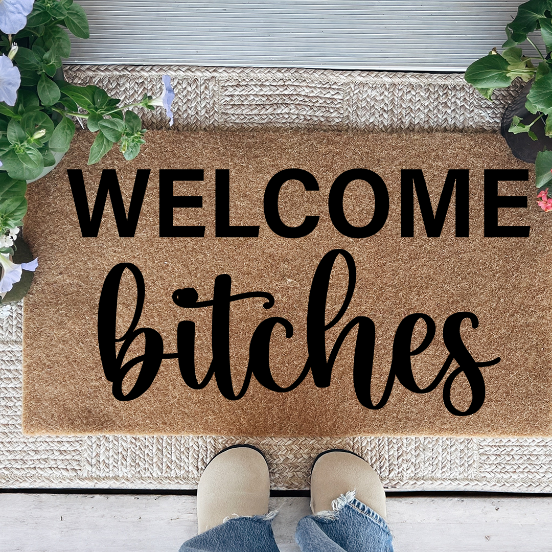 Welcome B-tches Doormat