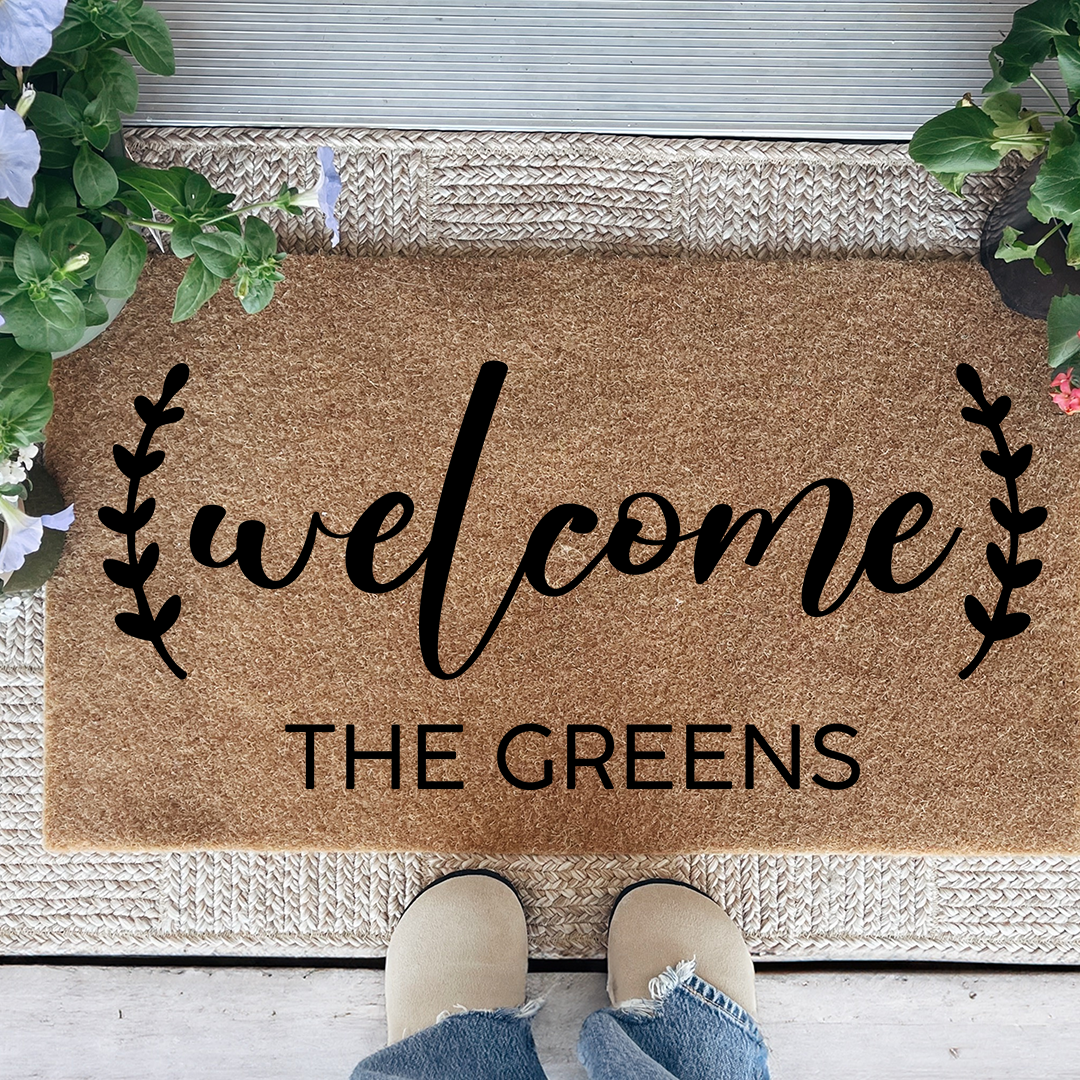 Personalized Welcome Doormat