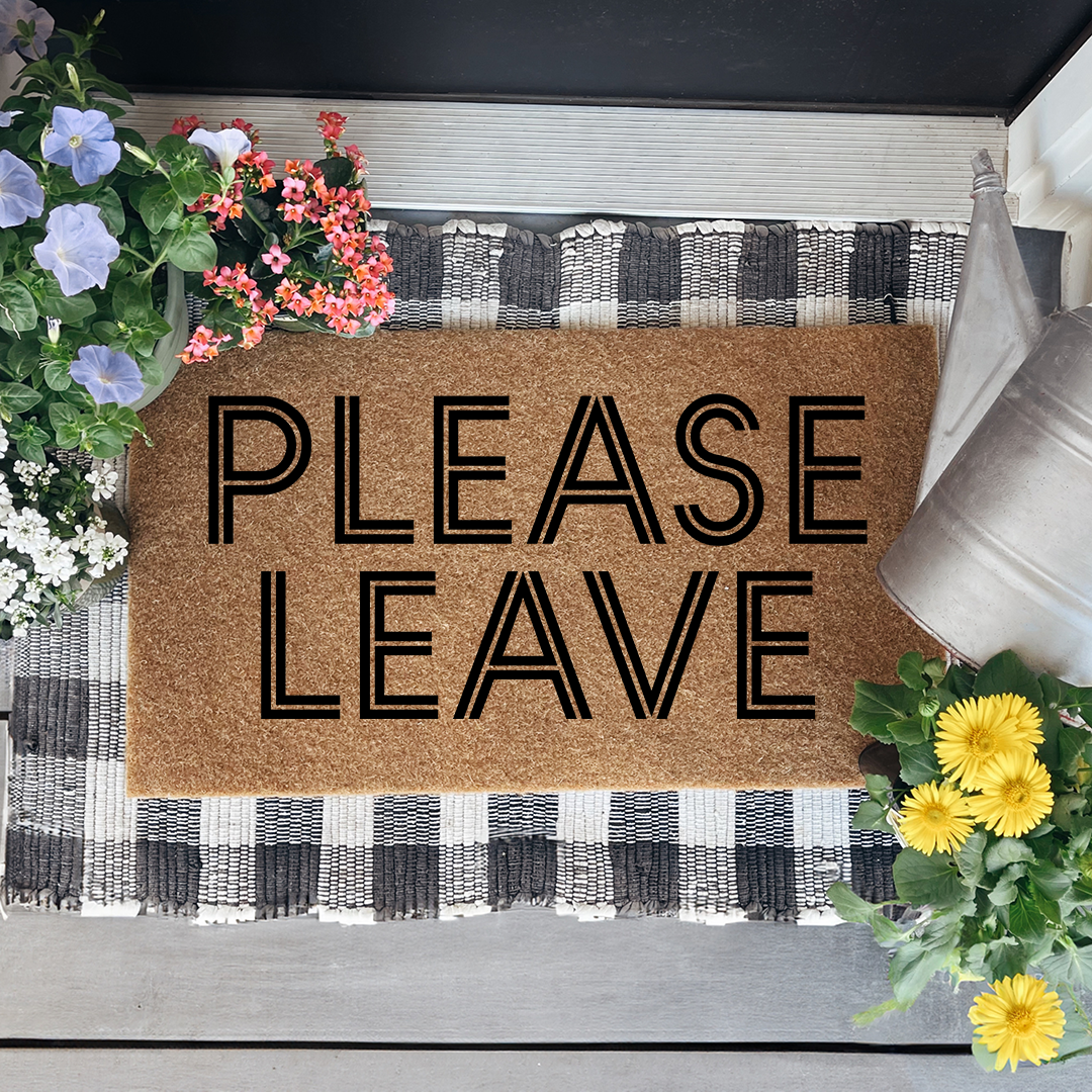 Please Leave Doormat