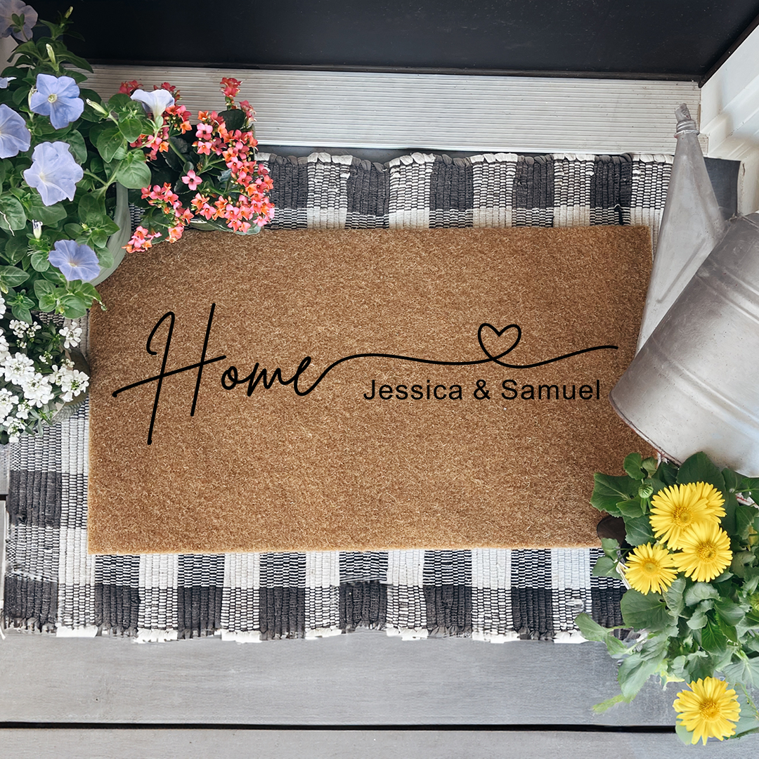 Personalized New Home Doormat