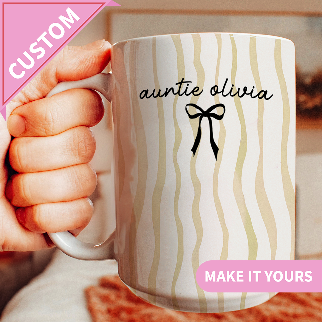 Personalized Aunt Name Mug