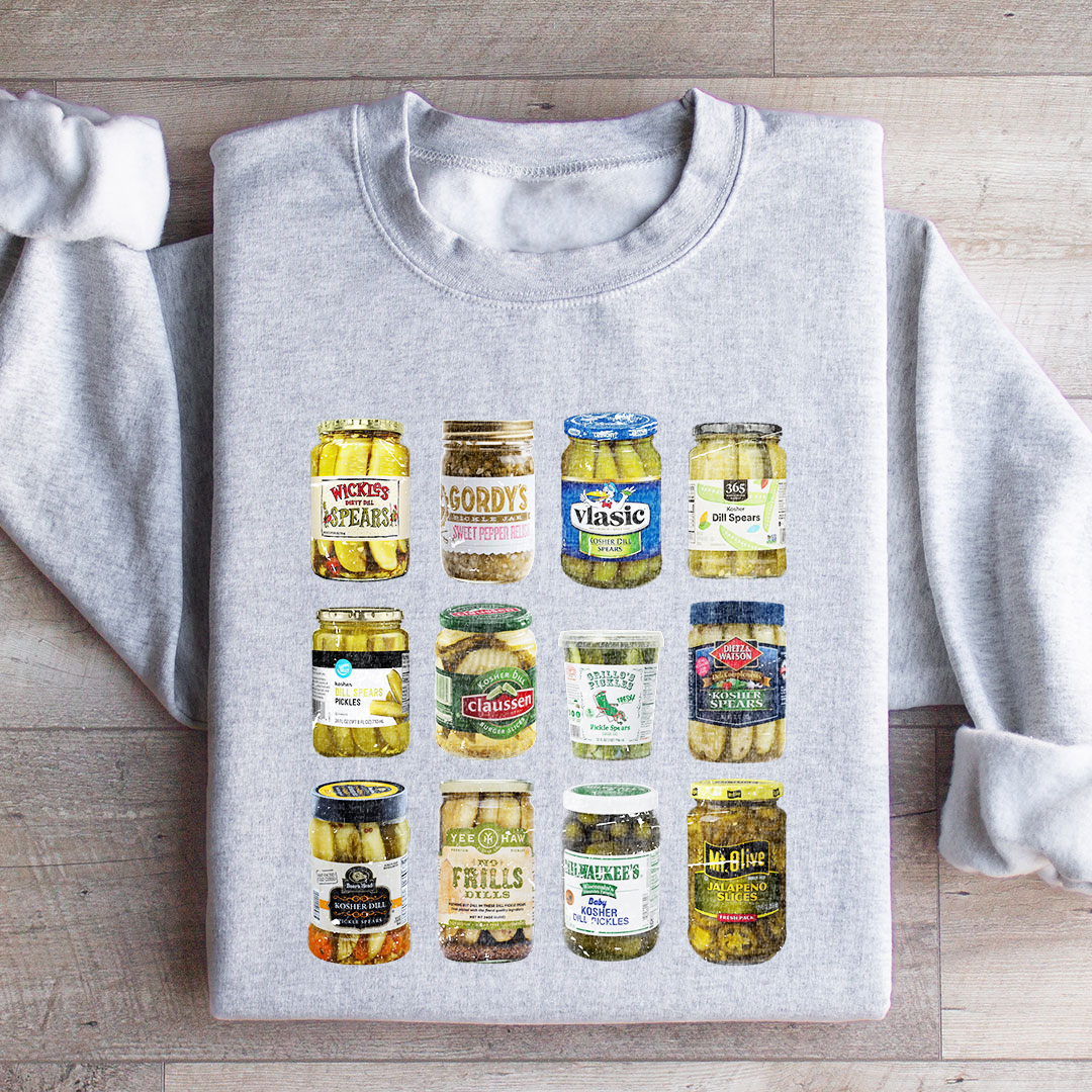 Vintage Canned Pickles Sweatshirt