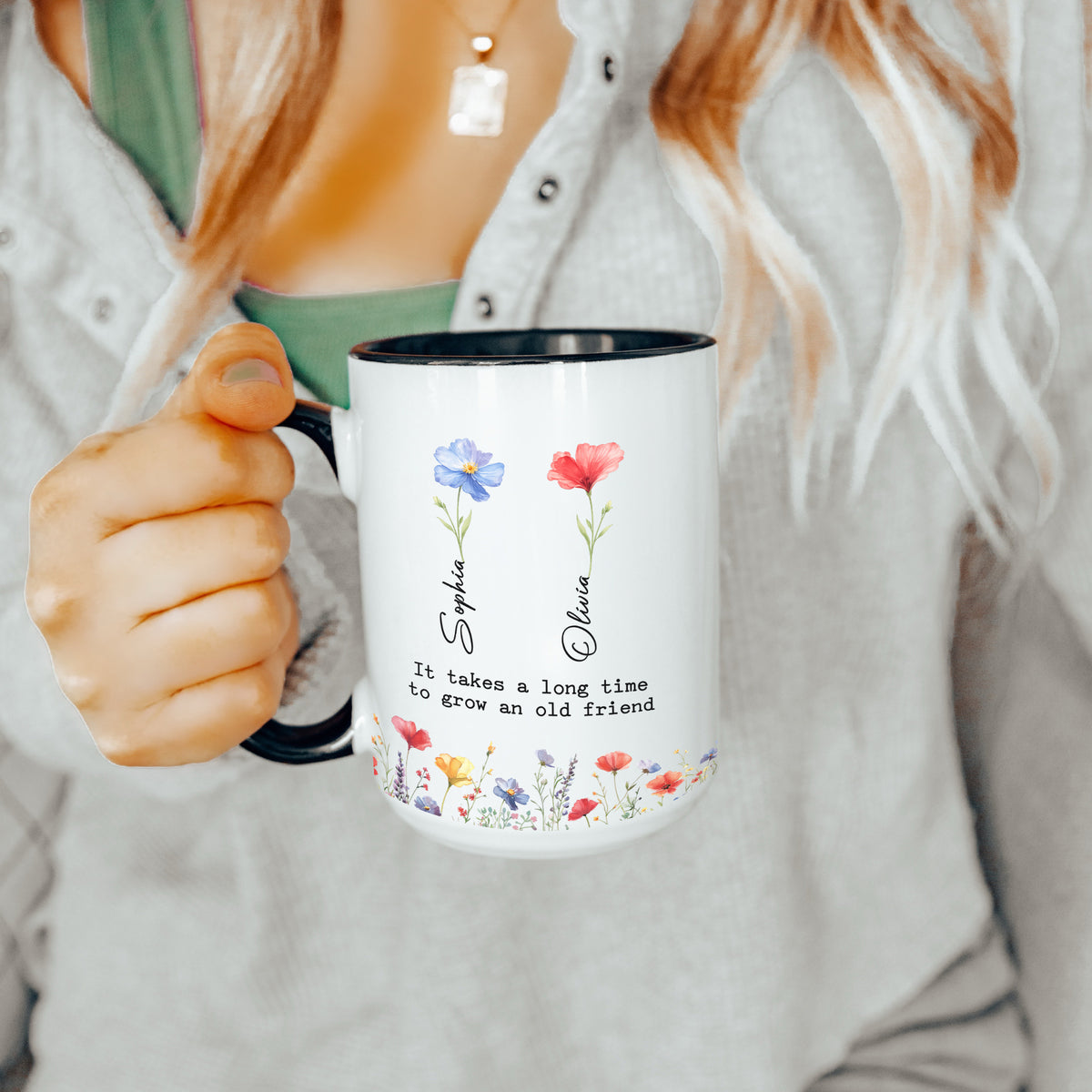 Mug personnalisé « It Takes A Long Time »