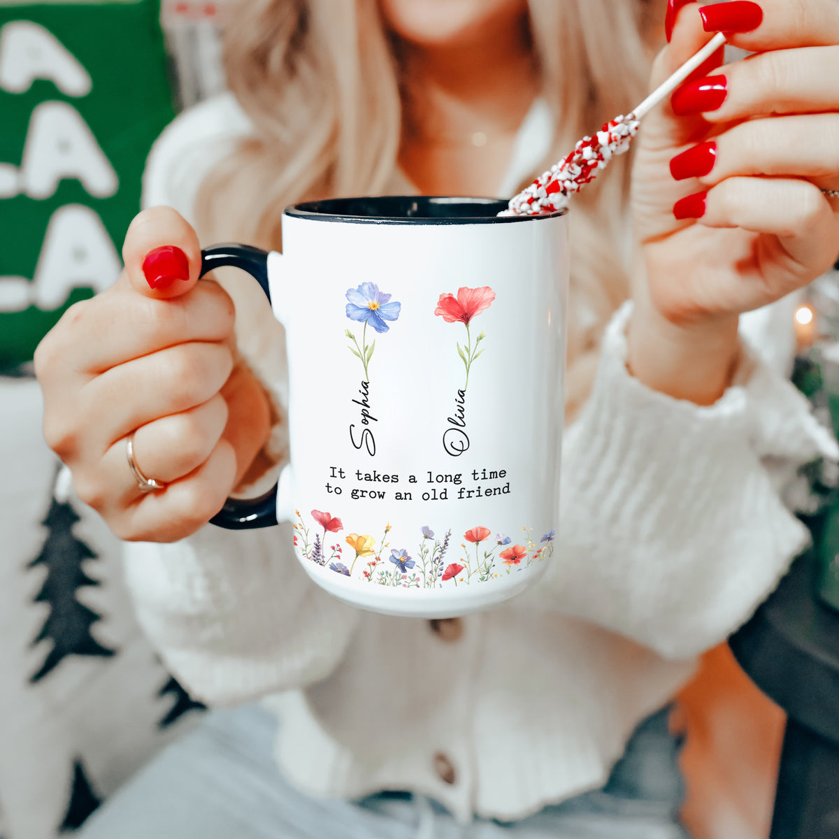 Mug personnalisé « It Takes A Long Time »