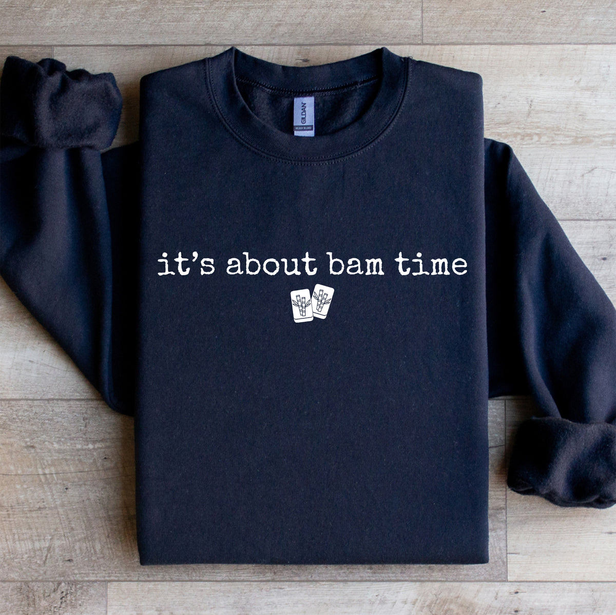 Sweat-shirt « C’est enfin l’heure de Bam »