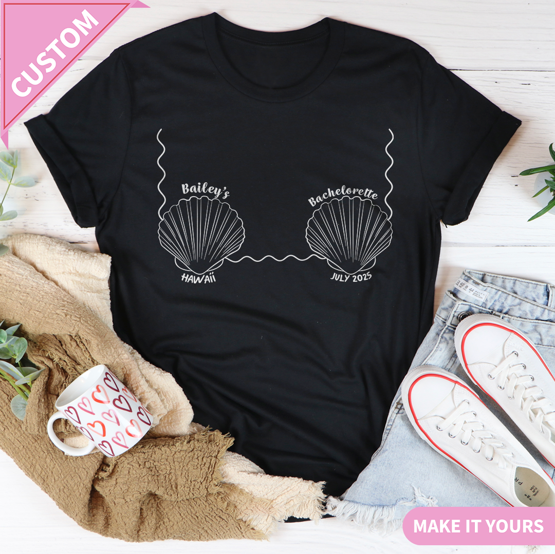 Personalized Mermaid Bachelorette Tee