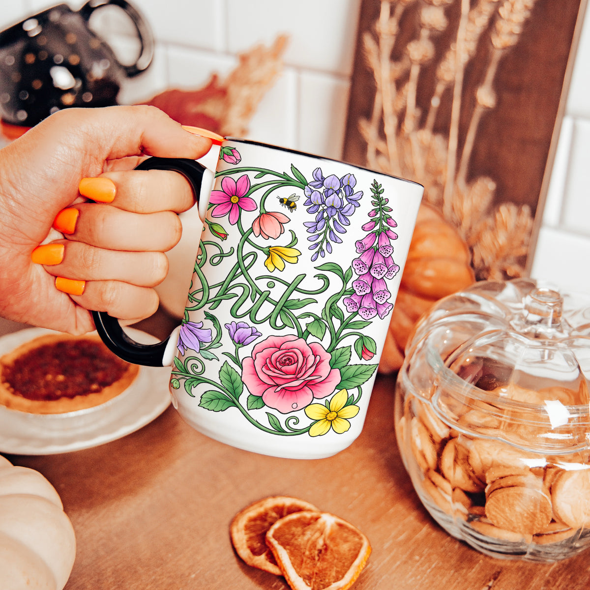Mug avec message caché « F_ck This S_it »