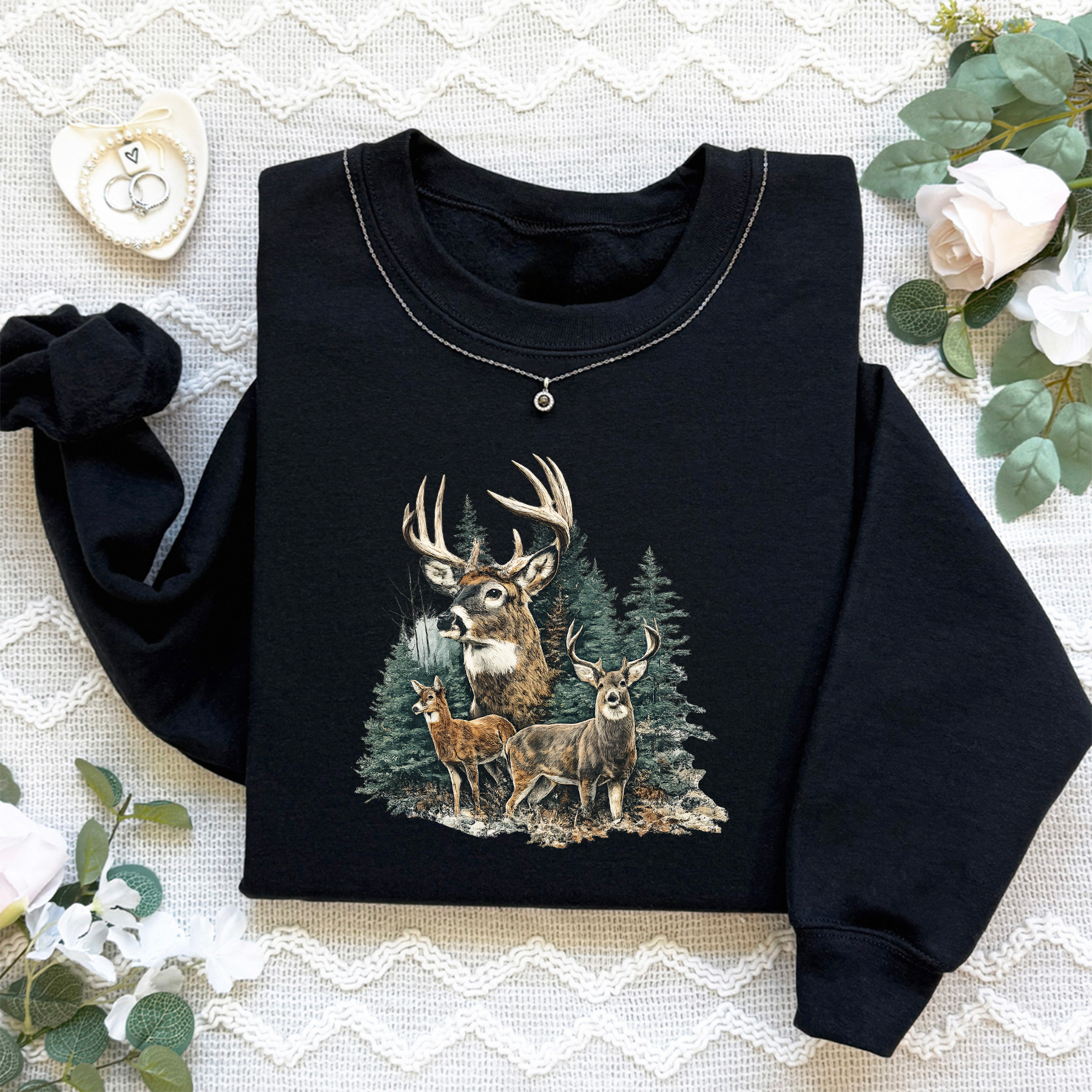 Vintage Deer Sweatshirt
