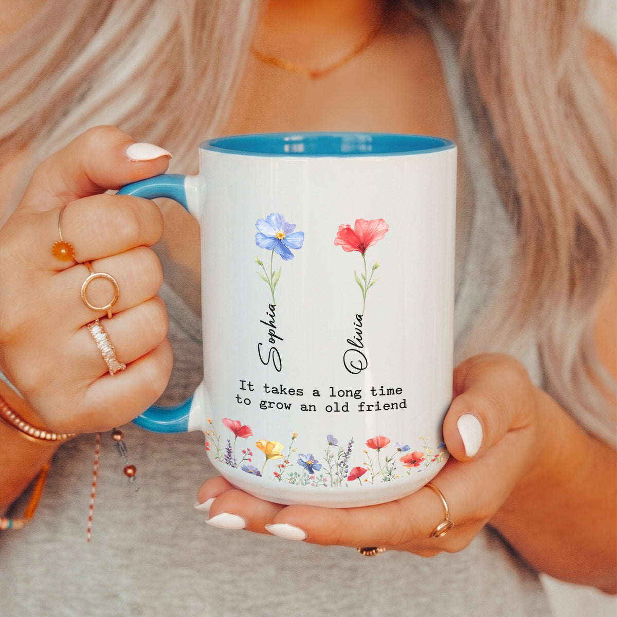 Mug personnalisé « It Takes A Long Time »