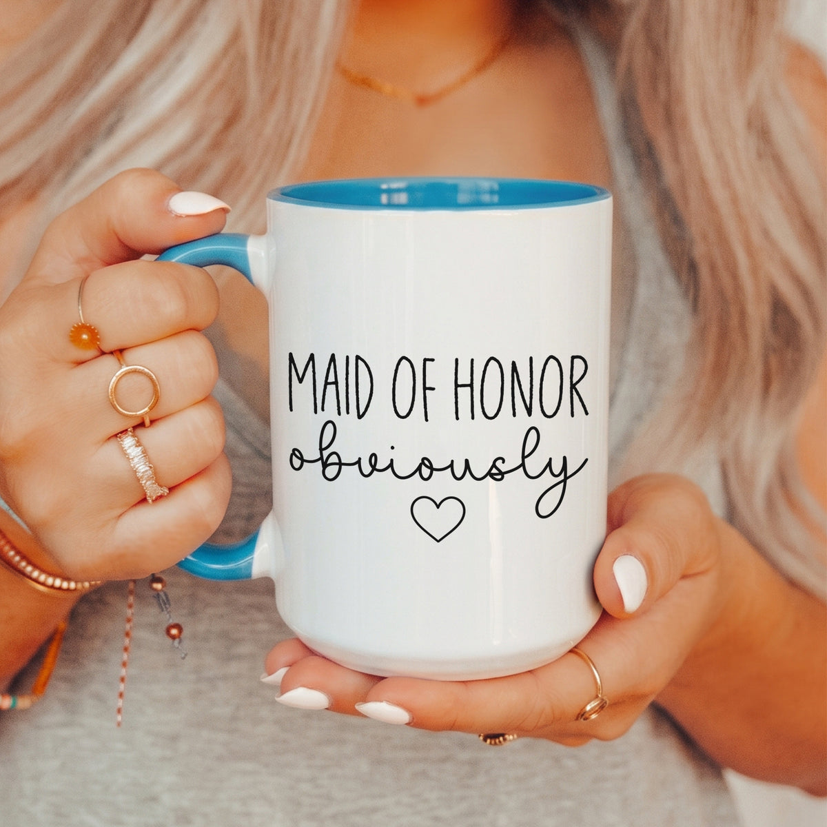 Maid Of Honor Obviously Mug