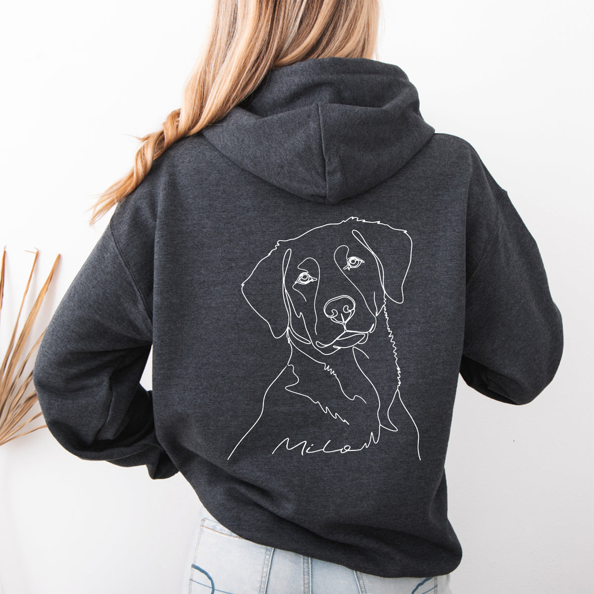 Personalisierter Hoodie mit Haustierfoto