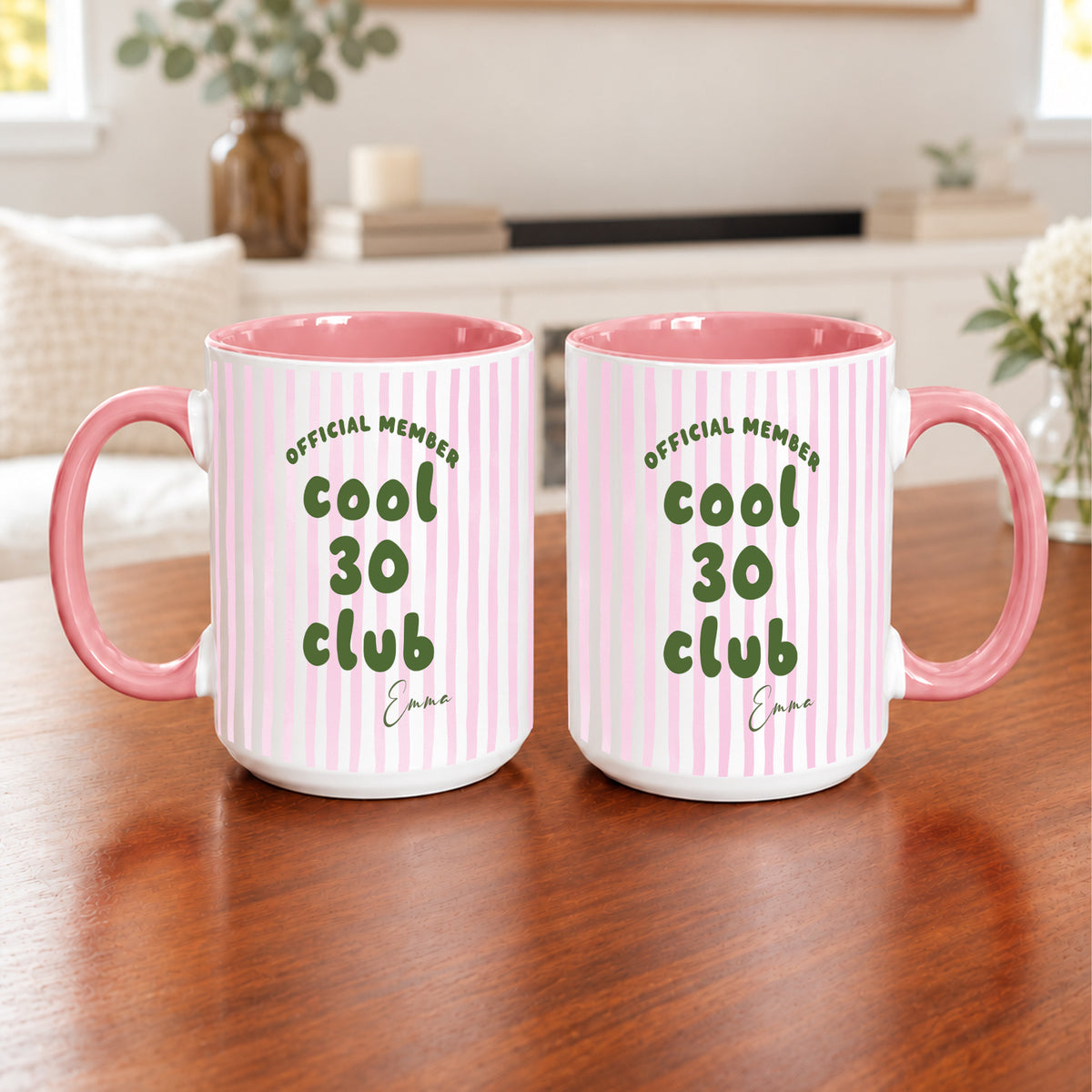Personalized Cool 30 Club Mug