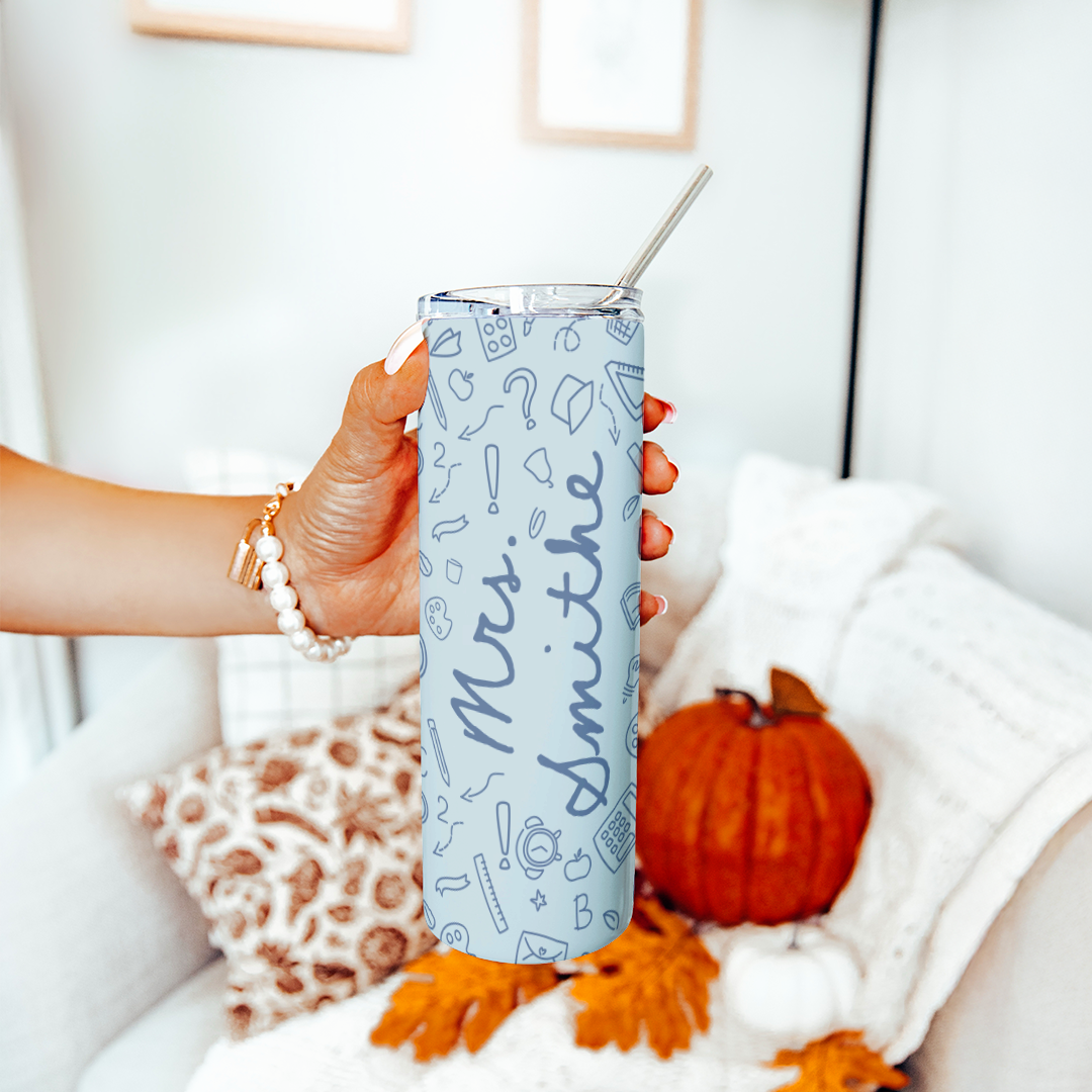 Personalized Teacher Tumbler