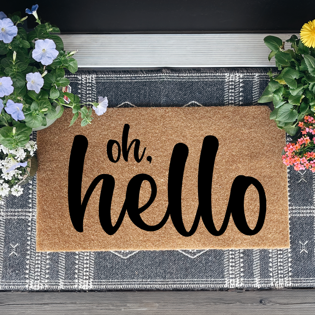 Oh Hello Doormat