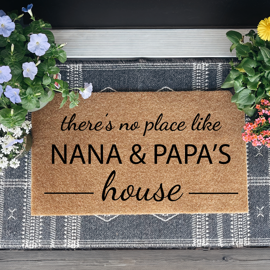 There's No Place Like Grandpa House Doormat