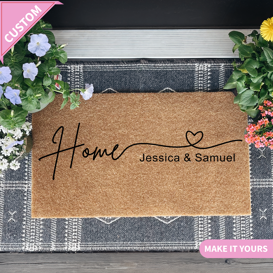 Personalized New Home Doormat