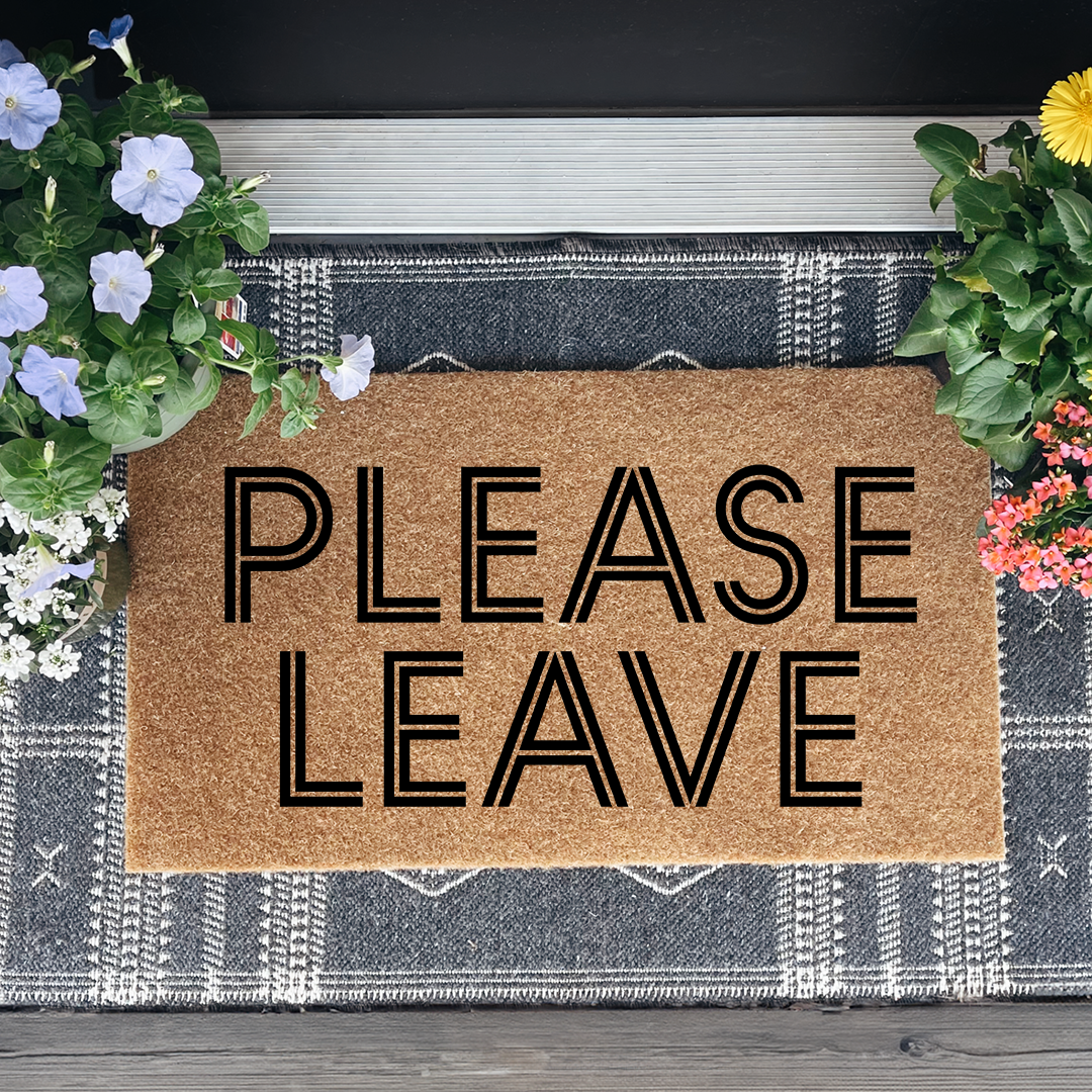 Please Leave Doormat