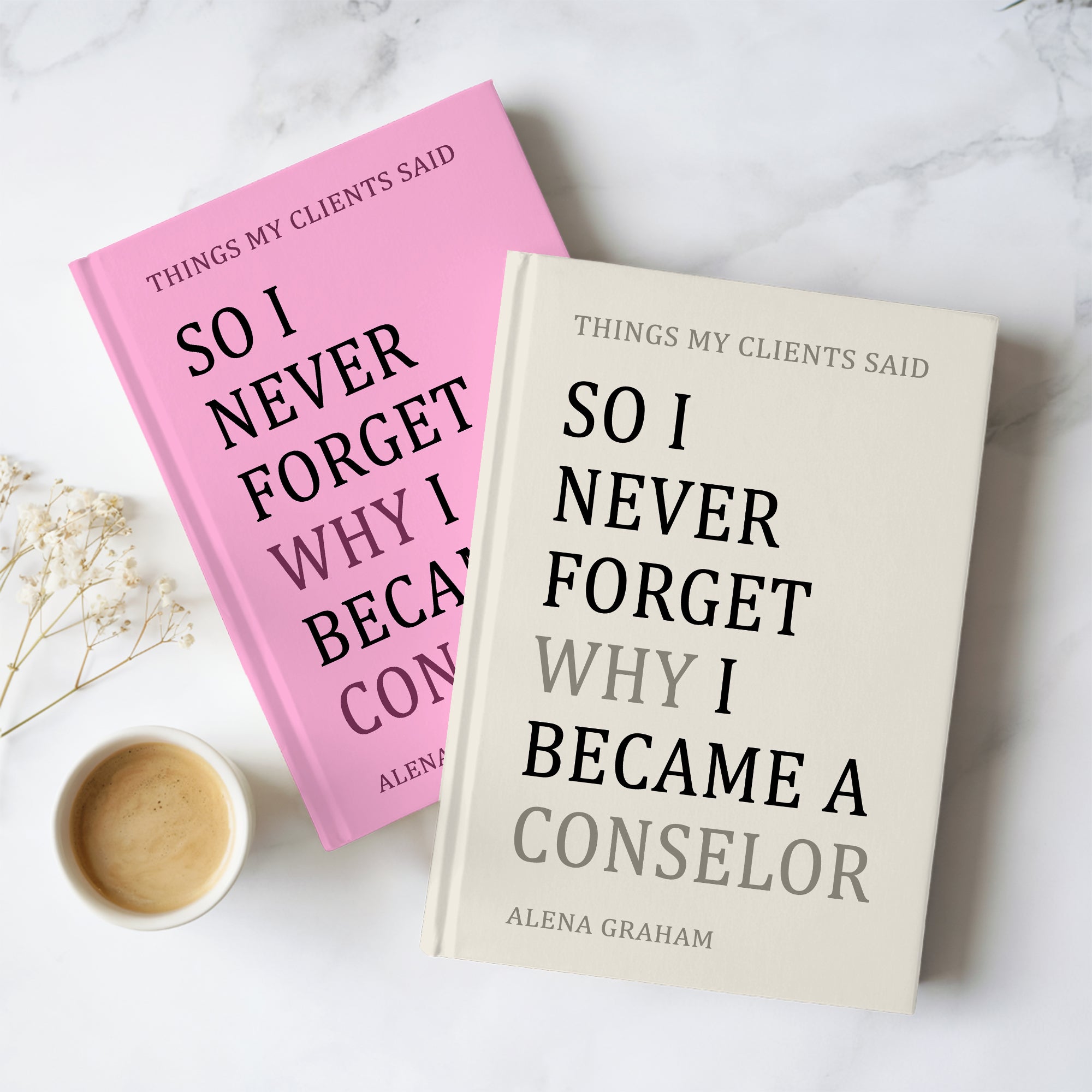 Journal personnalisé « I Became A Conselor »