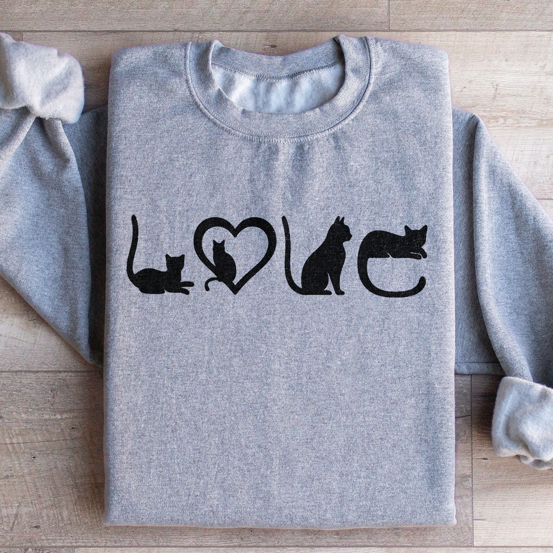 Cat Love Sweatshirt