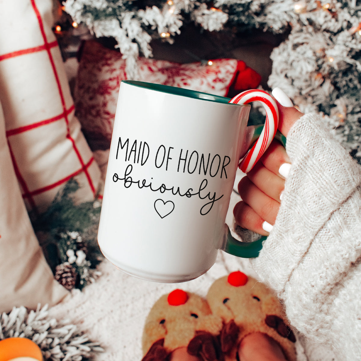 Maid Of Honor Obviously Mug