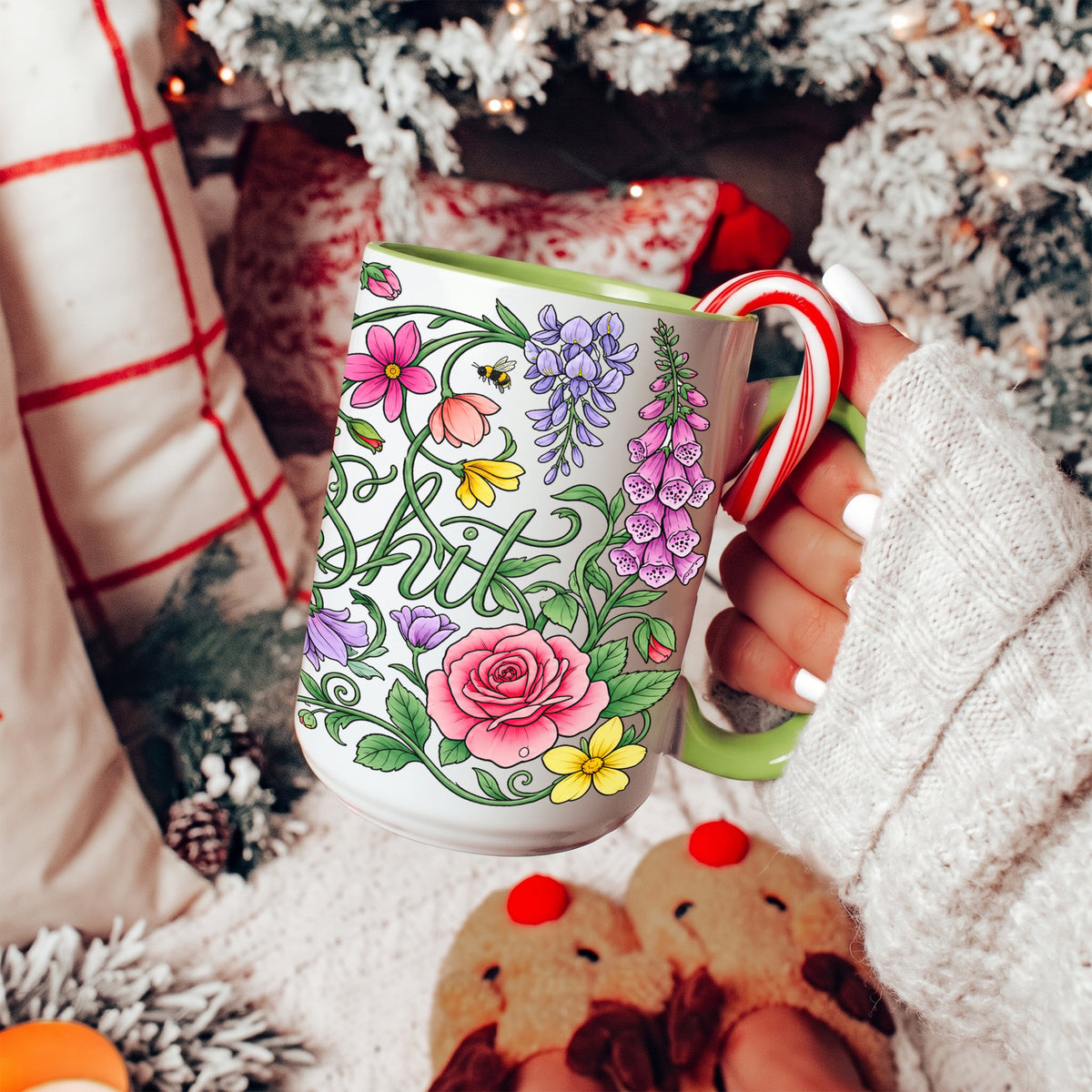 Mug avec message caché « F_ck This S_it »