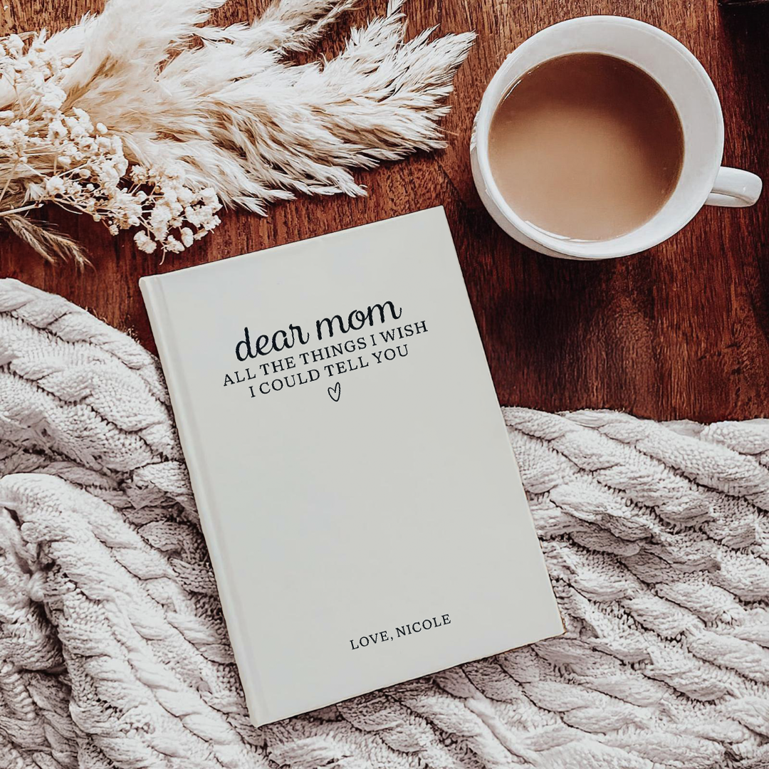 Personalized Dear Mom Memorial Journal